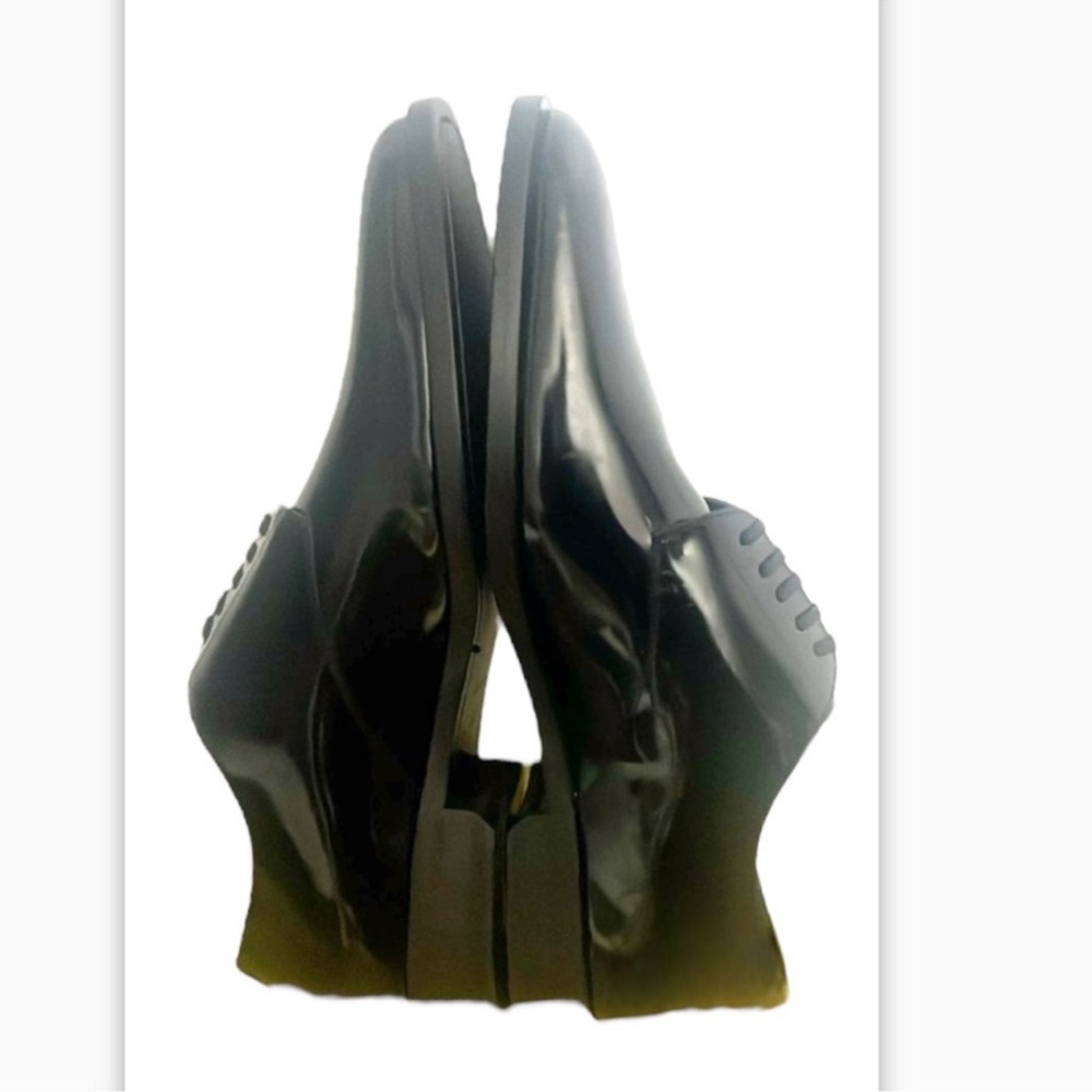 New authentic Saint Laurent luxury designer patent leather dress shoes 11.5 - Picture 9 of 17